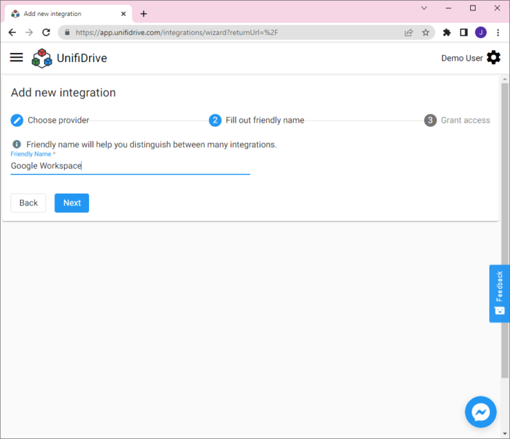 How to connect Google Workspace and move files from Google shared